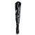 Pleaser VANITY-3010 Overknee Boots Patent Black EU-37 / US-7