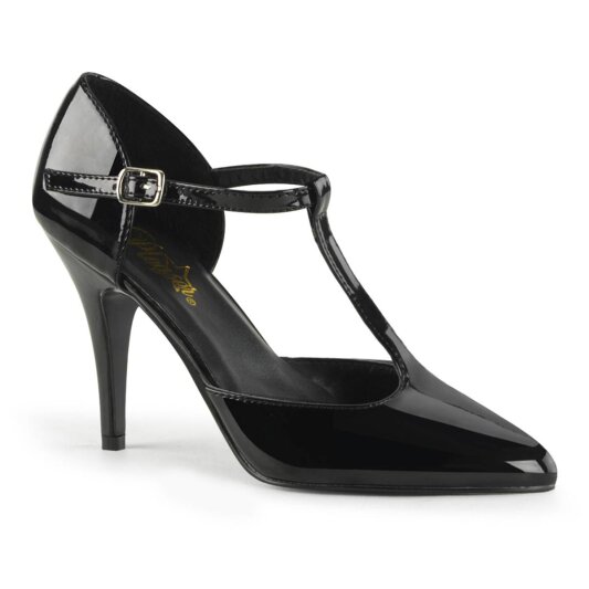 Pleaser VANITY-415 Pumps Patent Black EU-35 / US-5