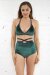 Lunalae Top Sienna Velvet Green XS