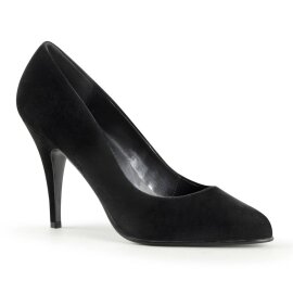 Pleaser VANITY-420 Pumps Velvet Black EU-35 / US-5