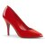 Pleaser VANITY-420 Pumps Patent Red EU-37 / US-7