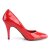 Pleaser VANITY-420 Pumps Patent Red EU-37 / US-7