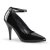 Pleaser VANITY-431 Pumps Patent Black EU-35 / US-5