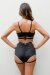 Lunalae Shorts Lure You High Waist Black L