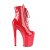 Pleaser XTREME-1020 Plateau Ankle Boots Patent Red EU-35 / US-5