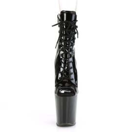 Pleaser XTREME-1021 Plateau Ankle Boots Patent Black...