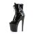 Pleaser XTREME-1021 Plateau Ankle Boots Patent Black EU-35 / US-5