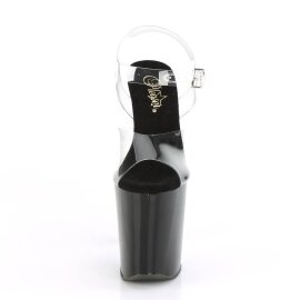 Pleaser XTREME-808CRS Plateau Sandalettes Transparent...