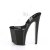 Pleaser XTREME-808CRS Plateau Sandalettes Transparent Black EU-35 / US-5