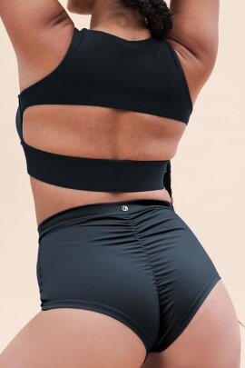 Lunalae Top Courtney V-Neck Black XL
