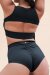 Lunalae Top Courtney V-Neck Black XL