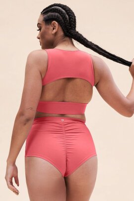 Lunalae Shorts High Waist Basic Watermelon S