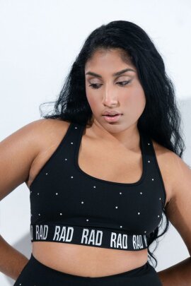 RAD Top Crystal Athletic Black M