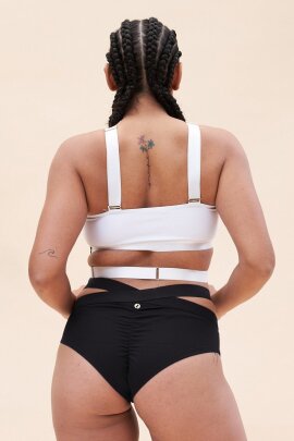 Lunalae Top Renee Crop Bra White XS