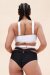 Lunalae Top Renee Crop Bra White S