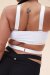 Lunalae Top Renee Crop Bra White S