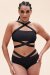 Lunalae Top Renee Crop Bra Black M