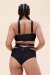 Lunalae Top Renee Crop Bra Black M