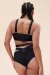 Lunalae Top Renee Crop Bra Black M