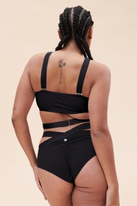 Lunalae Top Renee Crop Bra Black XL