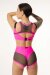 Polerina Top LUX Hot Pink/Black