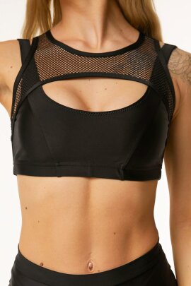 Polerina Top LUX Black XS