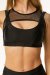 Polerina Top LUX Black XS