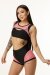 Polerina Top LUX Black/Pink L