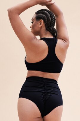 Lunalae Top Zoey Crop Bra Black L