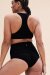 Lunalae Top Zoey Crop Bra Black L