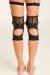 Paradise Chick Knee Pads Sticky Polecious Black L