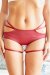 Zasha Polewear Shorts Low Waist Elle Wine