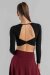 i-Style Top Butterfly Black XS
