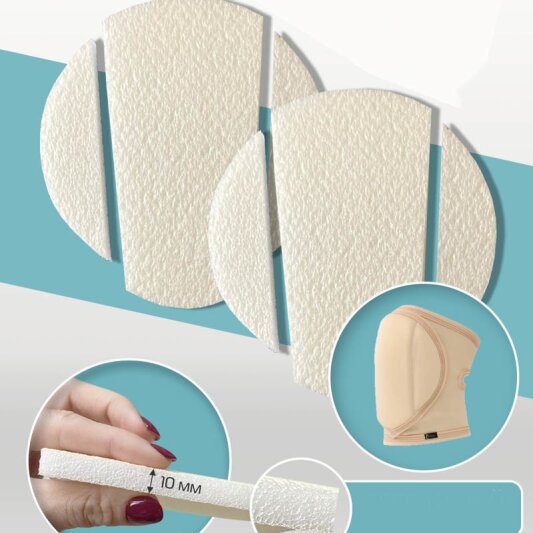 i-Style Removable Pad Inserts for Knee Pads Sport 6 pieces