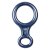 Flying Rose Figur 8 Metallicblue