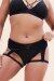 Lunalae Shorts Low Waist Cora Black