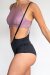 Lunalae Zena Overalls Shorts Black S
