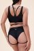 Lunalae Shorts Low Waist Cora Black M