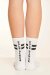 Paradise Chick Supreme Poledance Socks White