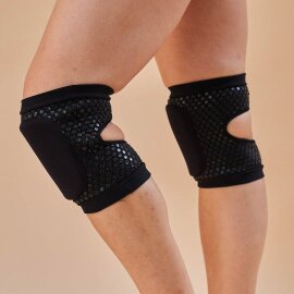 Lunalae Knieschützer Sticky Slim Look Black XL
