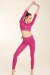 Paradise Chick Leggings Superhero Sticky High Waist Leopard Ruby XL
