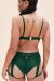Lunalae Shorts Low Waist Cora Moos Green XL