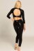 Paradise Chick Leggings Superhero Ultra Grip Leopard Black M