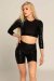 Paradise Chick Biker Shorts Superhero Ultra Grip Leopard Black XL