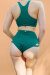 Lunalae Shorts Cross Section Green
