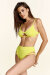 Paradise Chick Shorts Florida Yellow Mellow S