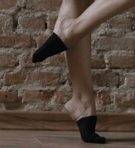 Rolling Toe Socks Black
