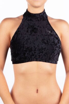 Dragonfly Top Lisette Velvet Black S
