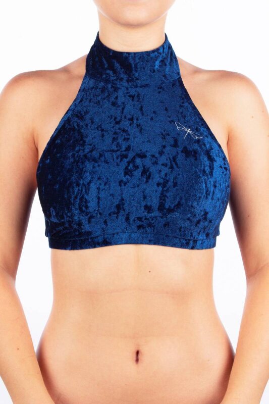 Dragonfly Top Lisette Velvet Blue M