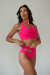 Pole Addict Shorts Mesmerised Neon Pink L